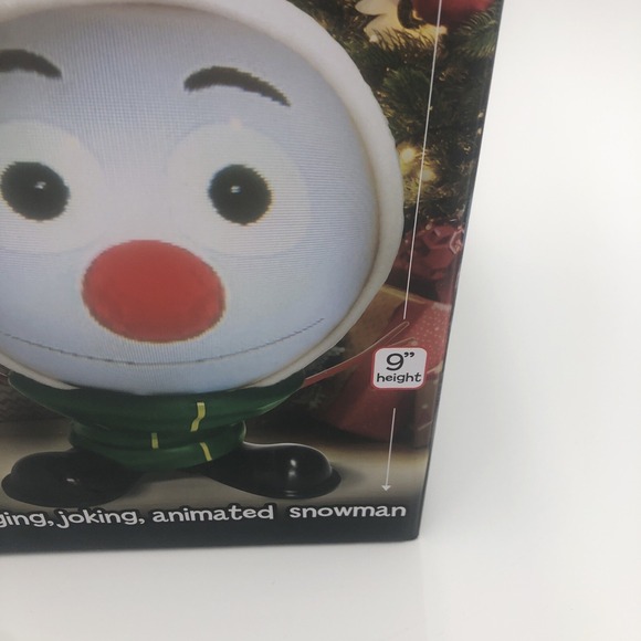 Christmas Mr Chill Talking Snowman Animated New Talks Sings 3D Speaker Projector - Picture 15 of 16